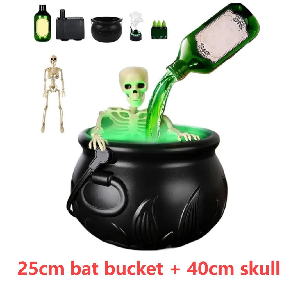 Halloween witch's cauldron.