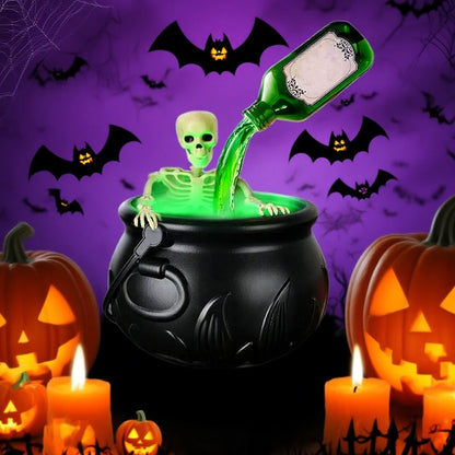 Halloween witch's cauldron.