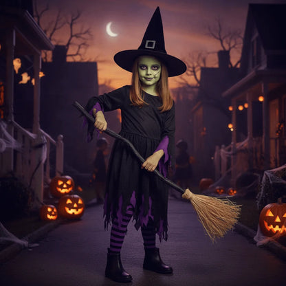 Glowing Animated Witch Broom
