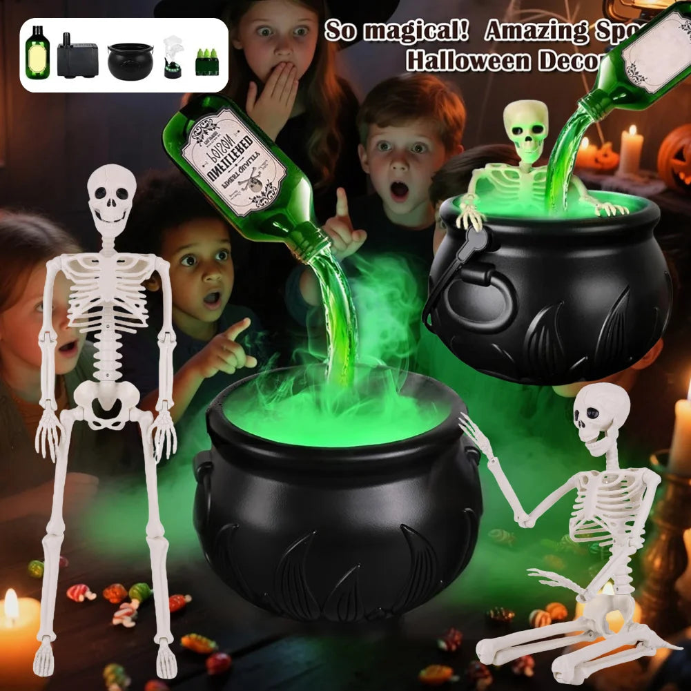 Halloween witch's cauldron.