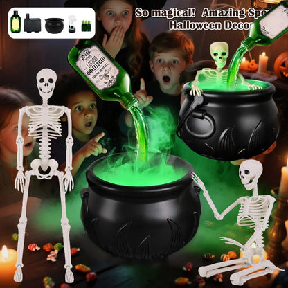 Halloween witch's cauldron.