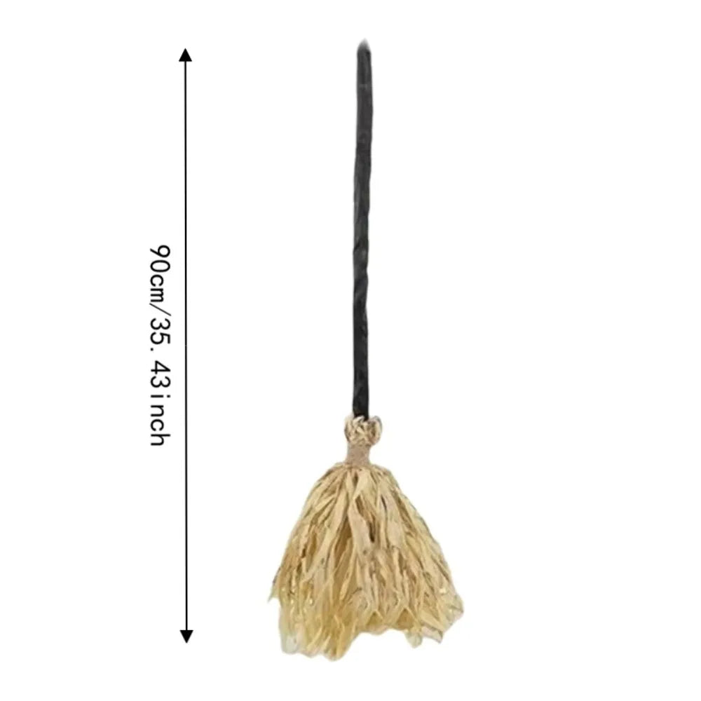 Glowing Animated Witch Broom