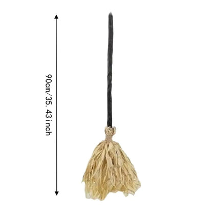 Glowing Animated Witch Broom