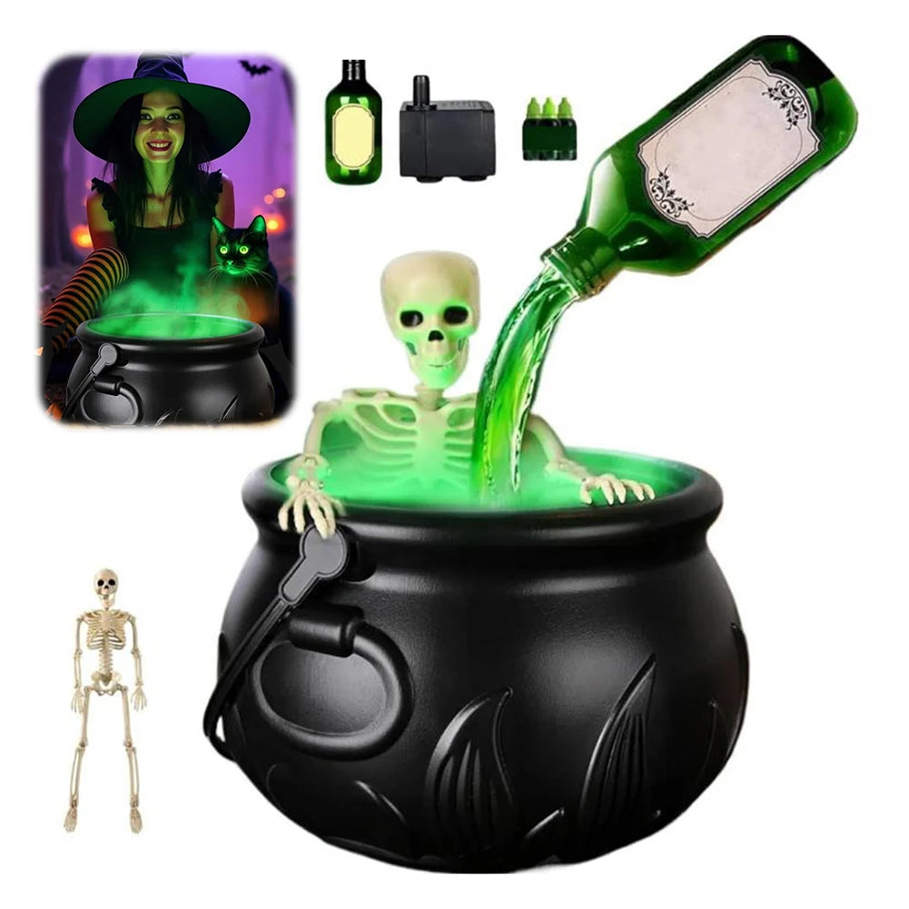 Halloween witch's cauldron.