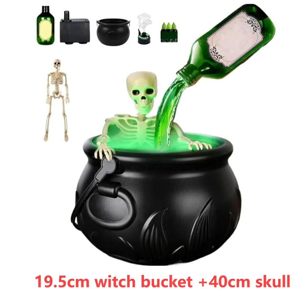 Halloween witch's cauldron.