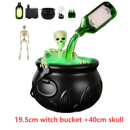 Halloween witch's cauldron.